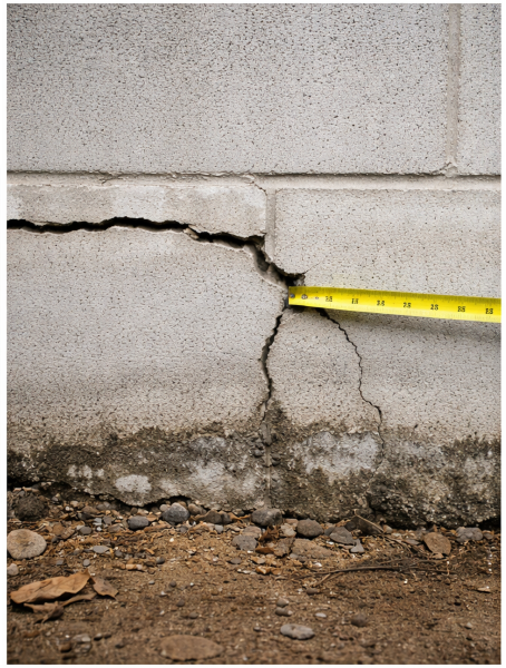 Tucson horizontal foundation crack severity alert ,Arizona Monsoons" makes cracks worse